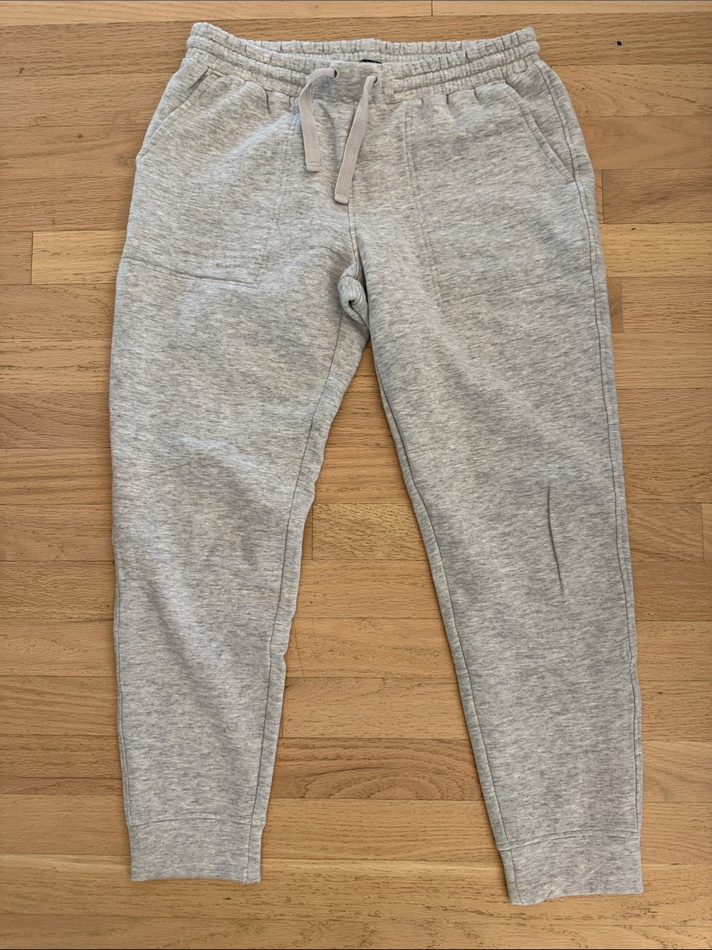 Quince Light Gray Women's Jogger Track Pants
